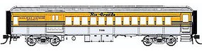 Con-Cor Heavyweight 65' Branchline Combine Denver & Rio Grande HO Scale Model Passenger Car #94367 Con-Cor Heavyweight 65' Branchline Combine Denver & Rio Grande HO Scale Model Passenger Car #94367