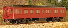 Con-Cor Heavyweight 65' Branchline Solarium-Observation Painted HO Scale Model Passenger Car #94400 Con-Cor Heavyweight 65' Branchline Solarium-Observation Painted HO Scale Model Passenger Car #94400