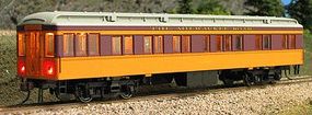 Con-Cor Heavyweight 65' Solarium-Observation Milwaukee Road HO Scale Model Train Passenger Car #94408