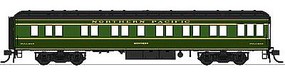 Con-Cor Heavyweight 65' Solarium-Observation Northern Pacific HO Scale Model Passenger Car #94425 Con-Cor Heavyweight 65' Solarium-Observation Northern Pacific HO Scale Model Passenger Car #94425