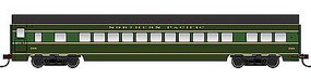 Con-Cor 72' Streamline Smooth-Side Coach Northern Pacific HO Scale Model Train Passenger Car #94710 Con-Cor 72' Streamline Smooth-Side Coach Northern Pacific HO Scale Model Train Passenger Car #94710