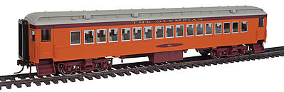 Con-Cor Heavyweight Coach MILW #3 HO Scale Model Train Passenger Car #95011