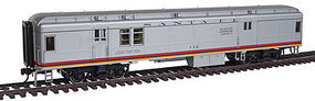 Con-Cor Heavyweight Baggage/Mail ATSF #2 HO Scale Model Train Passenger Car #95101 Con-Cor Heavyweight Baggage/Mail ATSF #2 HO Scale Model Train Passenger Car #95101