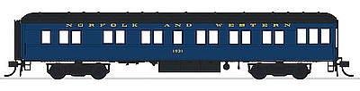 Con-Cor Solarium Norfolk & Western #1535 Pevler HO Scale Model Train Passenger Car #95208