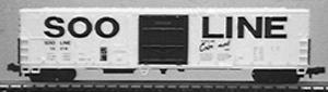 Con-Cor 57 Mechanical Reefer Soo Line HO Scale Model Train Freight Car #9807