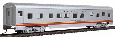 Con-Cor 72 Streamline Sleeper Santa Fe Valley Flyer HO Scale Model Train Passenger Car #990