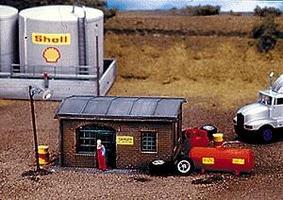 Con-Cor-Structures Cambria Tire Repair Shop HO-Scale Con-Cor-Structures Cambria Tire Repair Shop HO-Scale