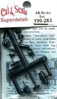 Cal AB Brake System (Plastic) HO Scale Miscellaneous Train Part #283 Cal AB Brake System (Plastic) HO Scale Miscellaneous Train Part #283