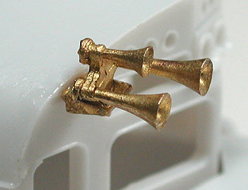 Cal Leslie S3L 3 Chime Air Horn HO Scale Miscellaneous Train Part #577