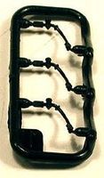 Cal Diesel Air Hoses (6) (Plastic) HO Scale Miscellaneous Train Part #607 Cal Diesel Air Hoses (6) (Plastic) HO Scale Miscellaneous Train Part #607