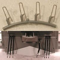 Cal MU Hoses Set (16) (Plastic) HO Scale Miscellaneous Train Part #616 Cal MU Hoses Set (16) (Plastic) HO Scale Miscellaneous Train Part #616