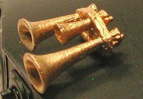 Cal Leslie 3 Chime Air Horn HO Scale Miscellaneous Train Part #628 Cal Leslie 3 Chime Air Horn HO Scale Miscellaneous Train Part #628