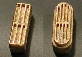 Cal U25b Exhaust Stack (2) HO Scale Miscellaneous Train Part #633 Cal U25b Exhaust Stack (2) HO Scale Miscellaneous Train Part #633