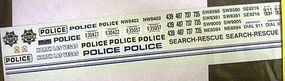 Chimney Las Vegas and North Las Vegas Police Decals Plastic Model Car Decal 1/24 Scale #3039 Chimney Las Vegas and North Las Vegas Police Decals Plastic Model Car Decal 1/24 Scale #3039