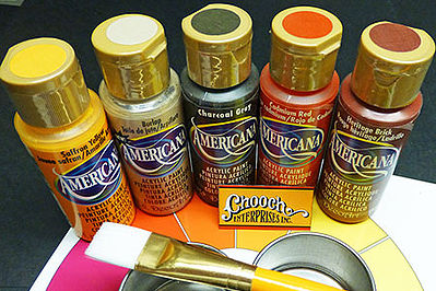 Chooch Weathering First Coat Acrylic Paint 5-Color Set Each Color 2oz  59.1ml