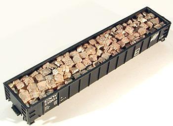 Chooch Baled Scrap Load Random For Gondolas HO Scale Model Train Freight Car Load #7223