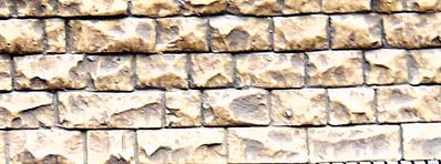 Chooch Flexible Cut Stone Wall Small Stones HO Scale Model Railroad Scenery #8260