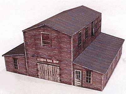 card model buildings