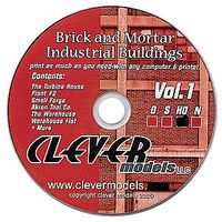 Clever Brick & Mortar Indus Bldg O-Scale Clever Brick & Mortar Indus Bldg O-Scale