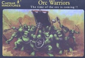 Fantasy Orc Warriors Plastic Model Fantasy Figure 1/72 Scale #106