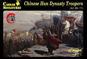 Caesar Chinese Han Dynasty Troopers (35+) Plastic Model Military Figure 1/72 Scale #43 Caesar Chinese Han Dynasty Troopers (35+) Plastic Model Military Figure 1/72 Scale #43