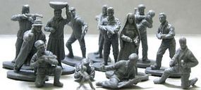 WWII Partisan in Europe French & Balkan Soldiers Plastic Model Military Fig 1/72 #56
