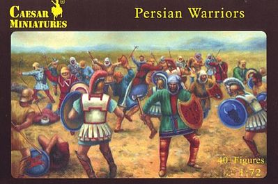 Caesar Persian Warriors (42) Plastic Model Military Figure 1/72 Scale #66