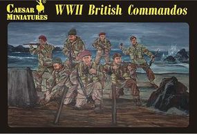 Caesar WWII British Commandos (27) Plastic Model Military Figure 1/72 Scale #73 Caesar WWII British Commandos (27) Plastic Model Military Figure 1/72 Scale #73