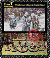 Caesar WWII German Infantry in Smocks Winter (32+) Plastic Model Military Figure 1/72 Scale #83 Caesar WWII German Infantry in Smocks Winter (32+) Plastic Model Military Figure 1/72 Scale #83