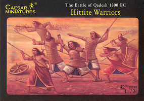 Caesar Battle of Qadesh 1300BC Hittite Warriors (42) Plastic Model Military Figure 1/72 Scale #8 Caesar Battle of Qadesh 1300BC Hittite Warriors (42) Plastic Model Military Figure 1/72 Scale #8