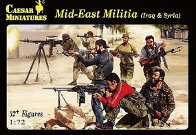 Caesar 1/72 Mid-East Militia Iraq & Syria (32+) Caesar 1/72 Mid-East Militia Iraq & Syria (32+)