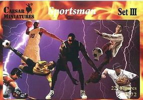 Sportsmen Set 3 Baseball (27) Plastic Model Baseball Player 1/72 Scale #hb203