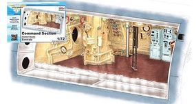 CMK 1/72 German U-Boat Type IX C Command Section (Control Room) for RVL CMK 1/72 German U-Boat Type IX C Command Section (Control Room) for RVL
