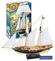 Constructo 1/80 Virginia Schooner Kit Wooden Boat Model Kit #80567 Constructo 1/80 Virginia Schooner Kit Wooden Boat Model Kit #80567