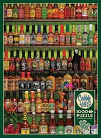 Cobble-Hill Hot Hot Sauce Collage Puzzle (1000pc)