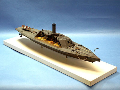 Cottage CSS Albemarle Confederate Ironclad Warship Plastic Model Military Ship Kit 1/96 #96006