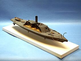 Cottage CSS Albemarle Confederate Ironclad Warship Plastic Model Military Ship Kit 1/96 #96006 Cottage CSS Albemarle Confederate Ironclad Warship Plastic Model Military Ship Kit 1/96 #96006