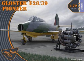 Clear-Prop Gloster E28/39 Pioneer RAF Jet (Expert) Plastic Model Airplane Kit 1/72 Scale #72001