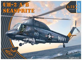 Clear-Prop UH2A/B Seasprite USN Helicopter (Adv) Plastic Model Helicopter Kit 1/72 Scale #72002