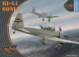 Clear-Prop Ki51 Sonia Japanese Assault Aircraft (Adv) Plastic Model Airplane Kit 1/72 Scale #72011