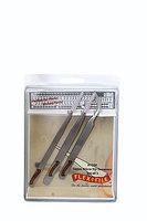 Creations Stainless Steel Tweezer Set (2 Straight, 1 Curved) Hobby and Model Clamp Tweezer #1200