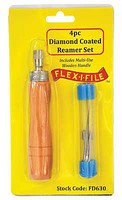 Creations Diamond Coated Reamer Set Hobby and Model Miscellaneous Hand Tool #fd630