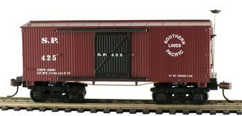 1860 Box Car Wooden Vintage Freight Cars SP HO