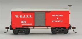 Mantua Wood Vintage W&A 1860 Boxcar HO Mantua Wood Vintage W&A 1860 Boxcar HO