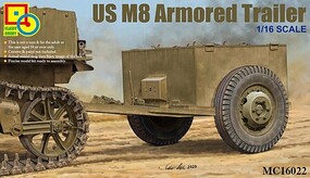 Classy 1/16 Classy US M8 Armored Trailer