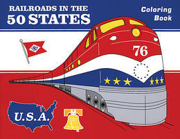 CTC Railroads in 50 States ColorBook Model Railroading Book #69 CTC Railroads in 50 States ColorBook Model Railroading Book #69