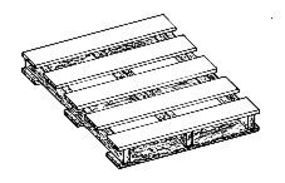 Circuitron Wooden-Type Pallet (12) HO Scale Model Railroad Trackside Accessory #5002 Circuitron Wooden-Type Pallet (12) HO Scale Model Railroad Trackside Accessory #5002