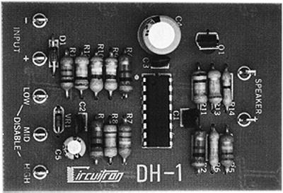 Circuitron DH-1 3 Chime Diesel Horn Sound System Model Railroad Electrical Accessory #5701