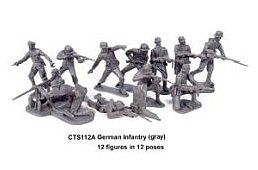 Classic Toy Soldiers 1/32nd plastic Alamo Texan Defenders 12 figures & Cannon