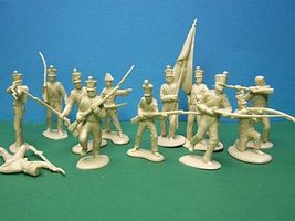 Toy-Soldiers Austrian Line Infantry 1st Series (12) (D) Plastic Model Military Figure 1/32 Scale #140